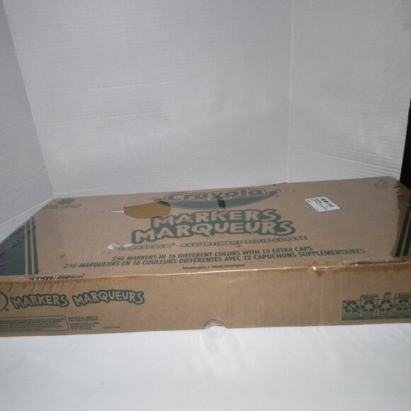 Crayola Markers Bulk Broad Line 16 Assorted Bold Color 256 Carton Classpack New - Picture 5 of 8